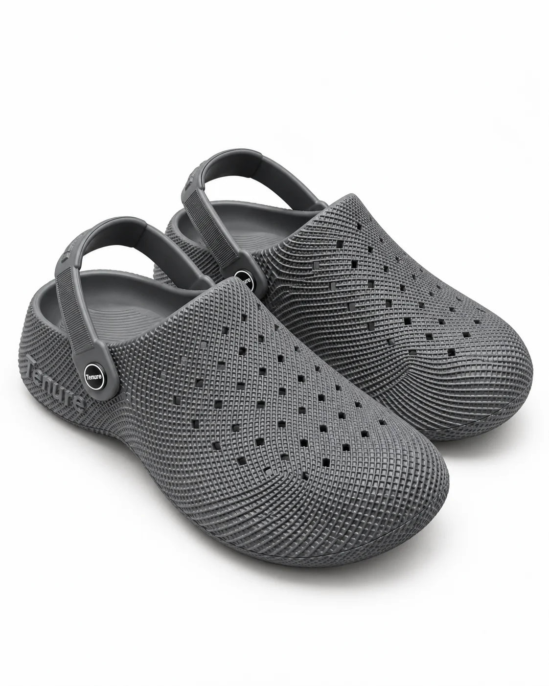 Tenure Air Grid Clogs Men β 3D Textured Comfort Clogs