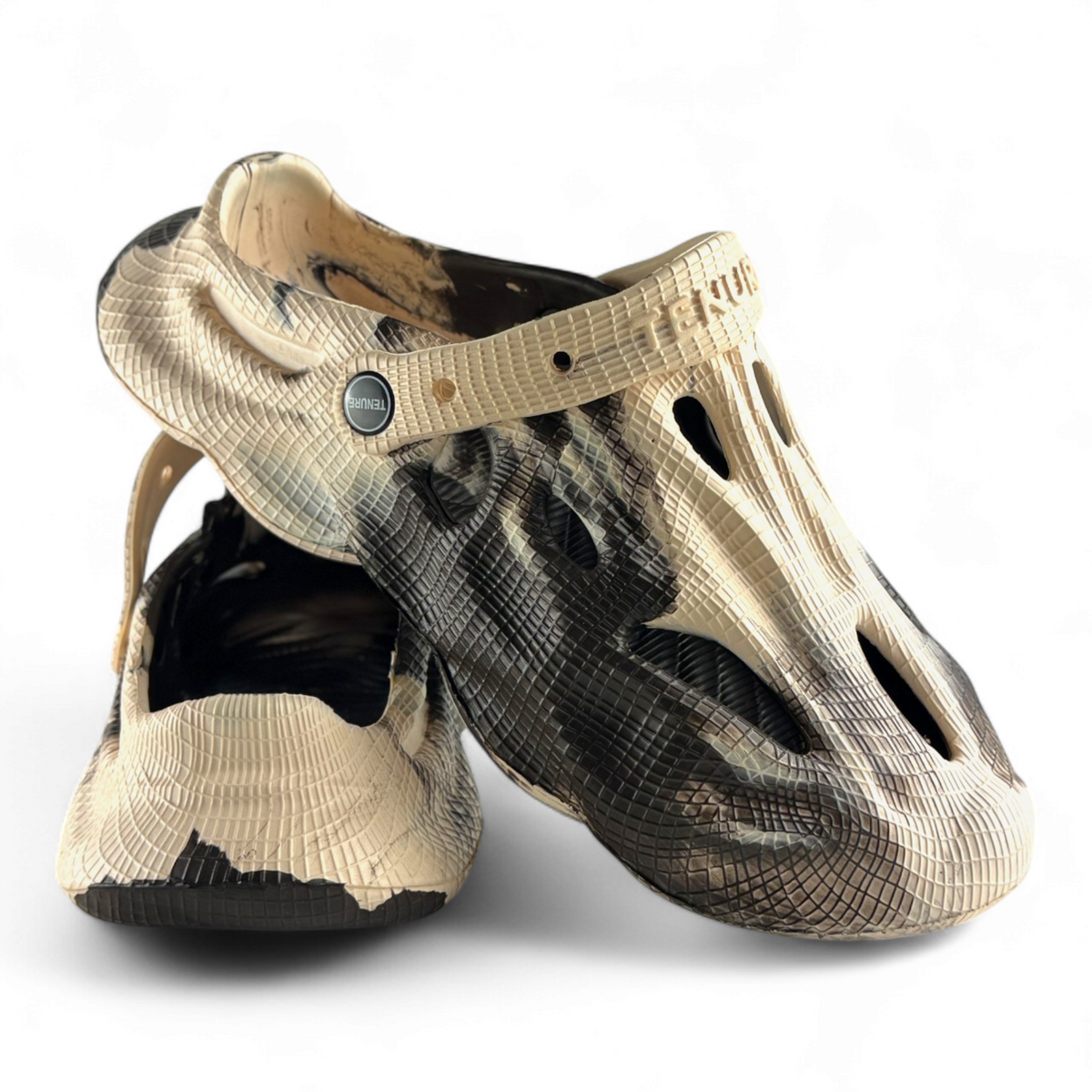 Slide-on style for easy on and off_807 tie&dieBeigeBlack