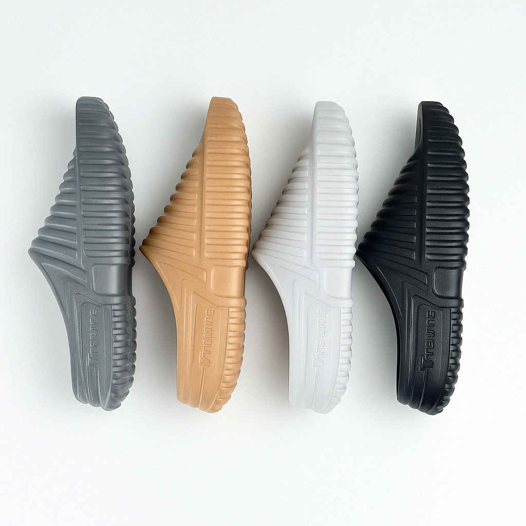 Lightweight non-slip slippers for indoor & outdoor use