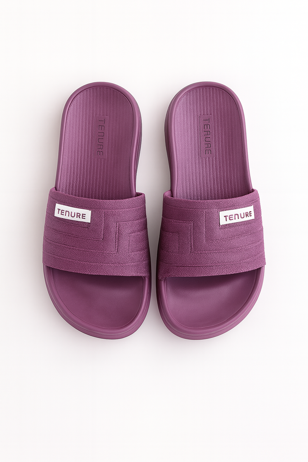 Tenure SoftWeave Slides Ladies (Plum)