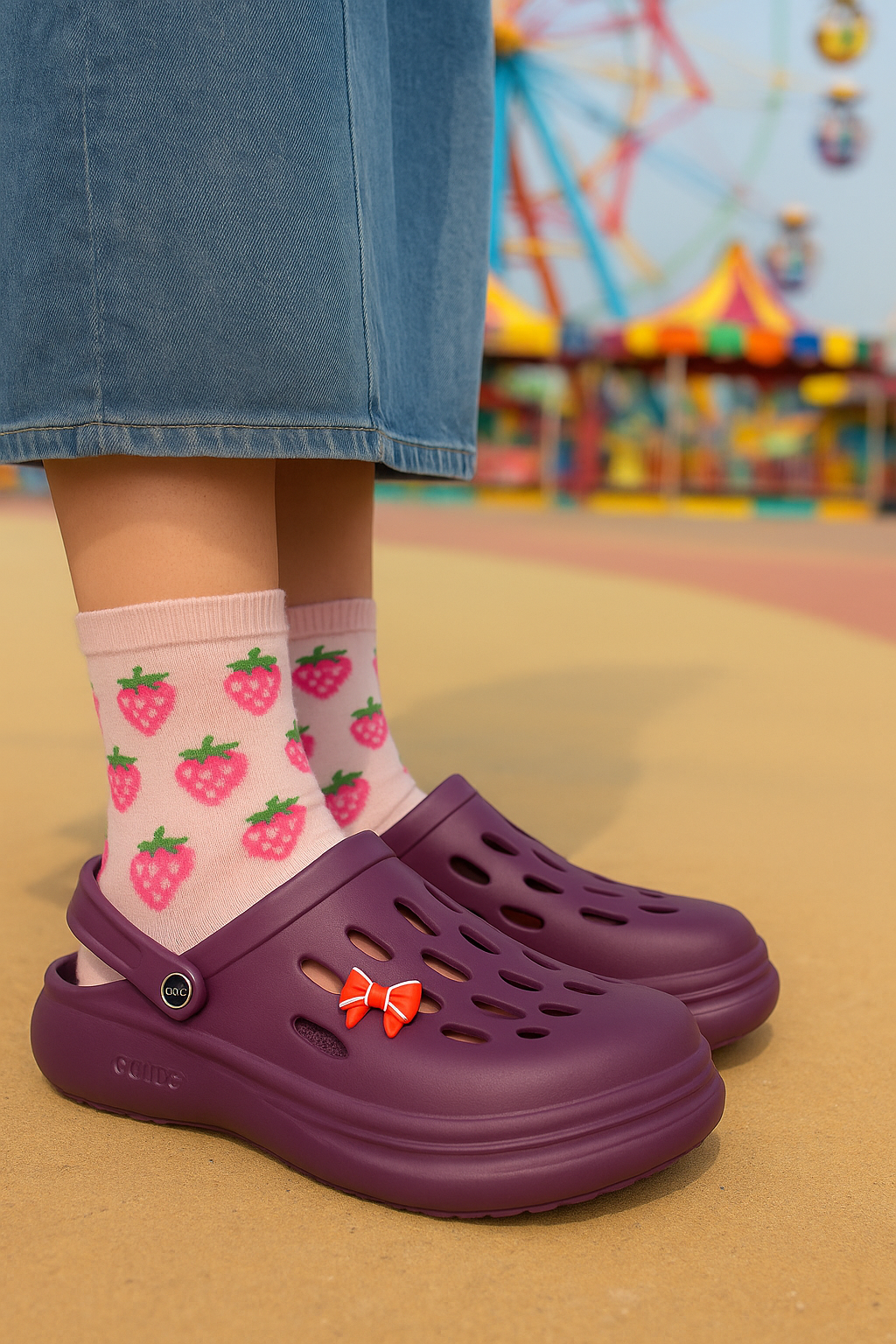 Charm Clogs Ladies - 709 (Plum)