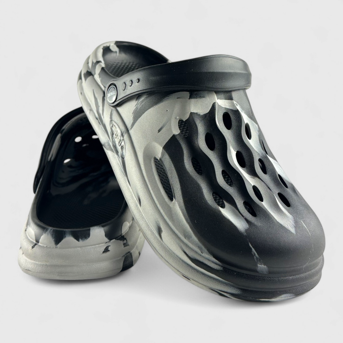 Flame-accented Tenure slides perfect for fashion-forward users