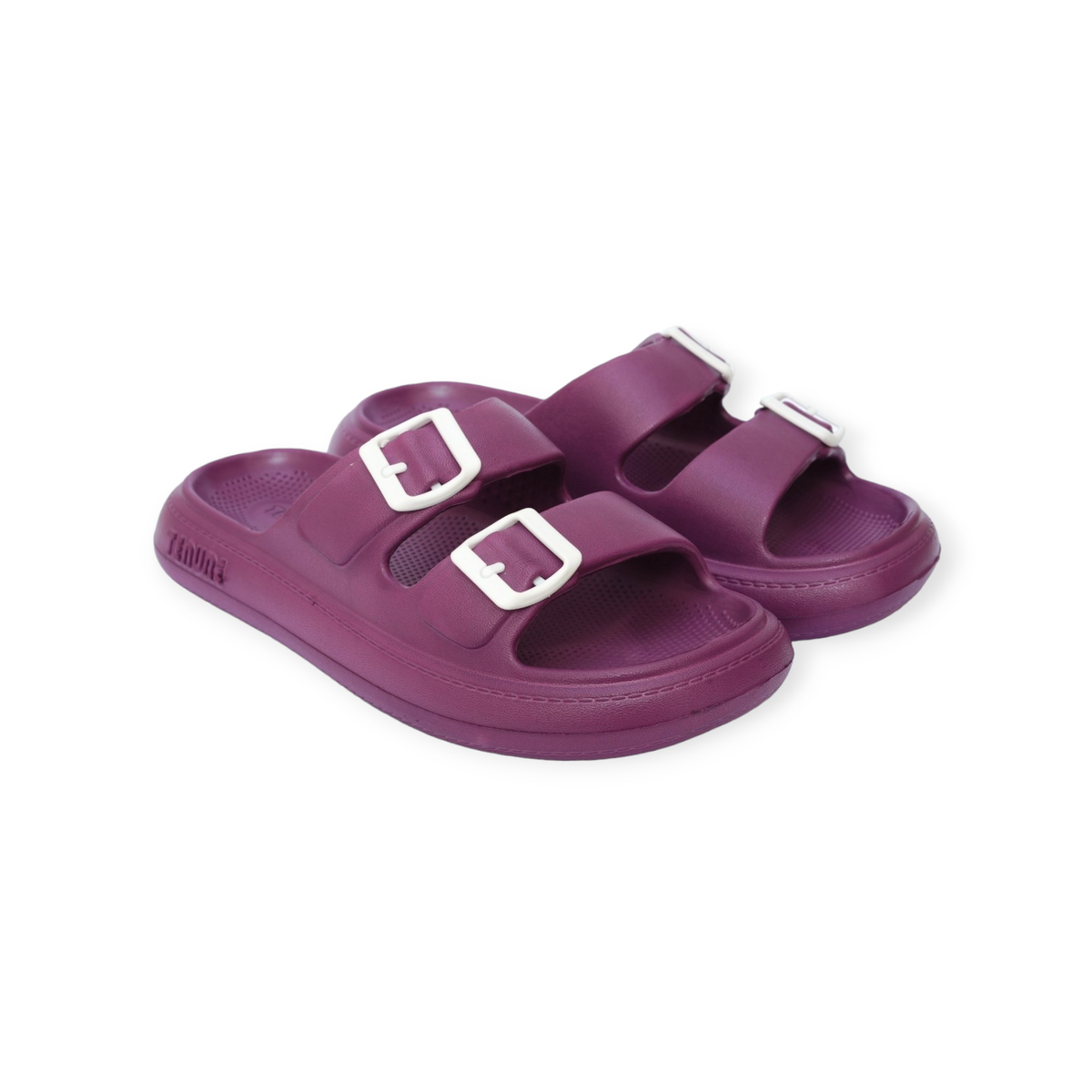 Buckle Pillow Slides (60% OFF)- 704