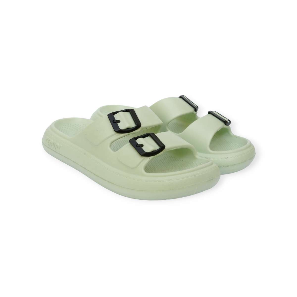 Buckle Pillow Slides (60% OFF)- 704