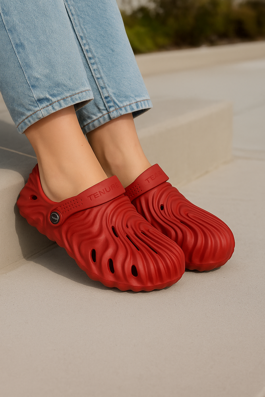 Cozy Comfort Clogs - 710 (Crimson Red)