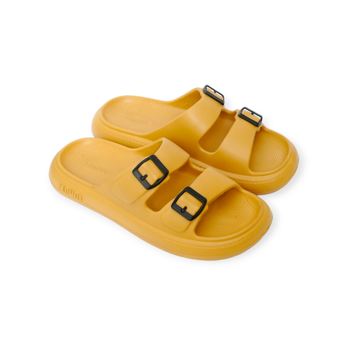 Monochrome Double Strap Sandals | For Men - 803