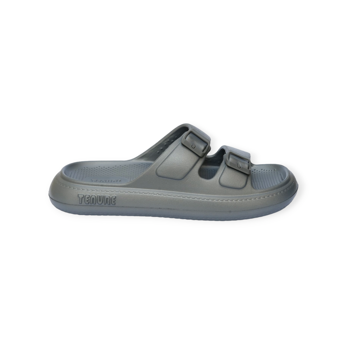 Monochrome Double Strap Sandals | For Men - 803