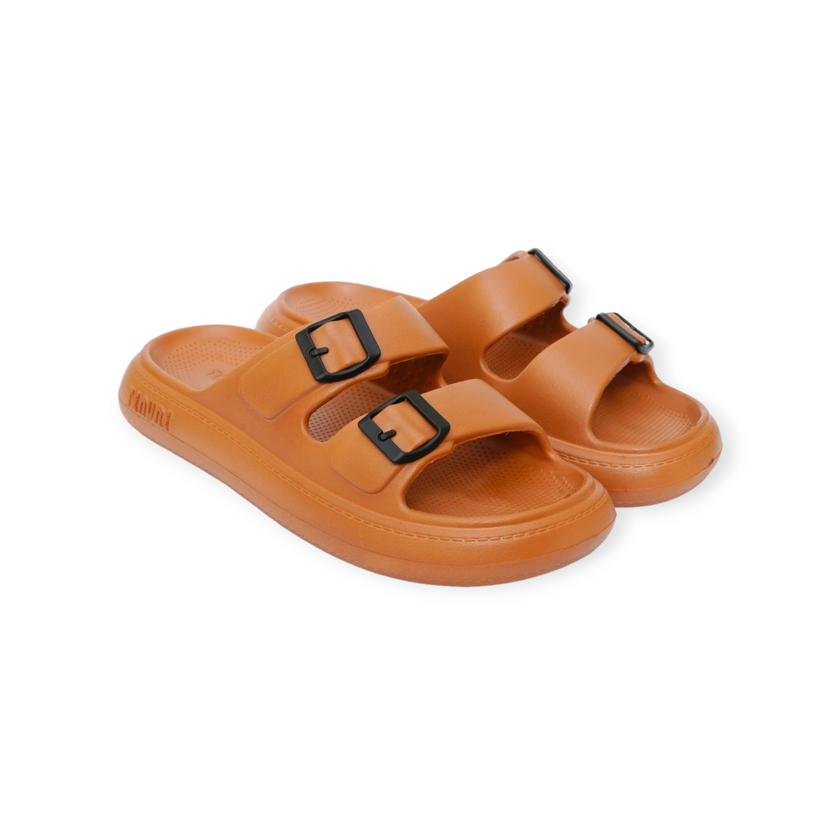 Monochrome Double Strap Sandals | For Men - 803