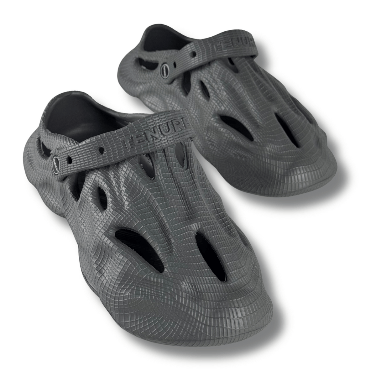 Beige All Day Active Clogs for Men by Tenure – Top Angle