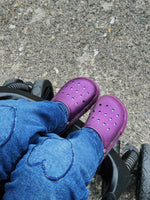 Cute slip-on clogs designed for toddlers and kids