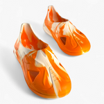 Lightweight clogs with flame-inspired style for casual wear