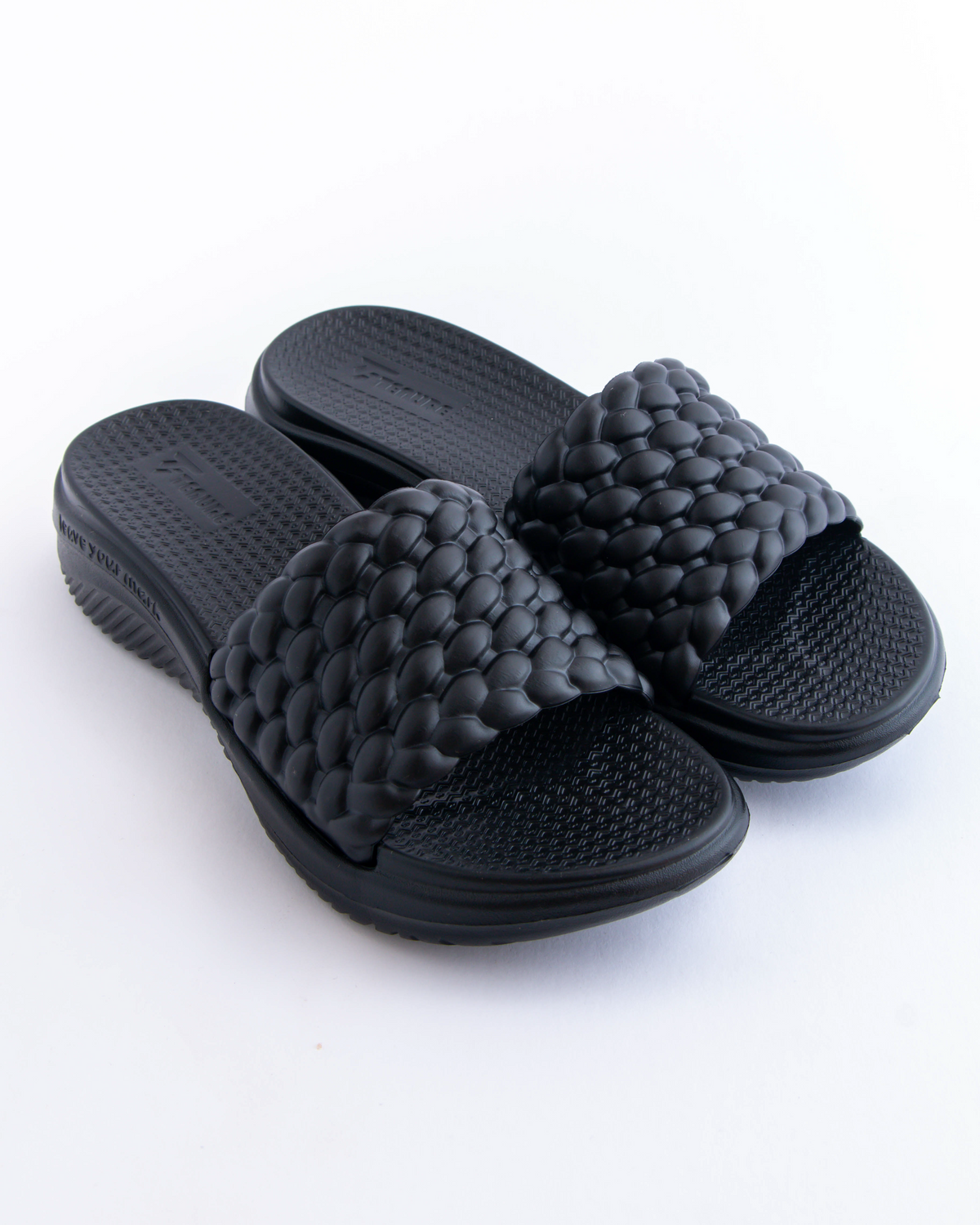 Tenure Bubble Bliss Slides Ladies (Navy)
